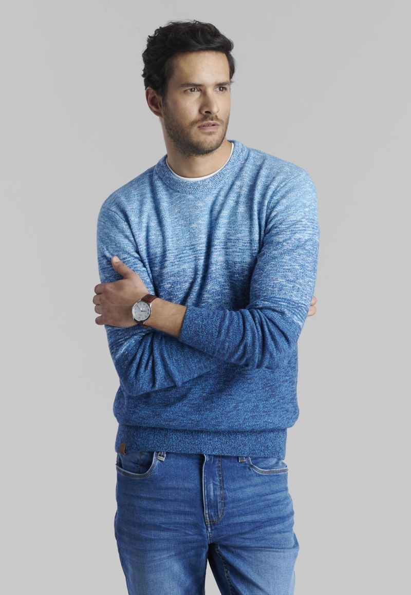 SWEATER AUSTIN SPORT BLUE - 1