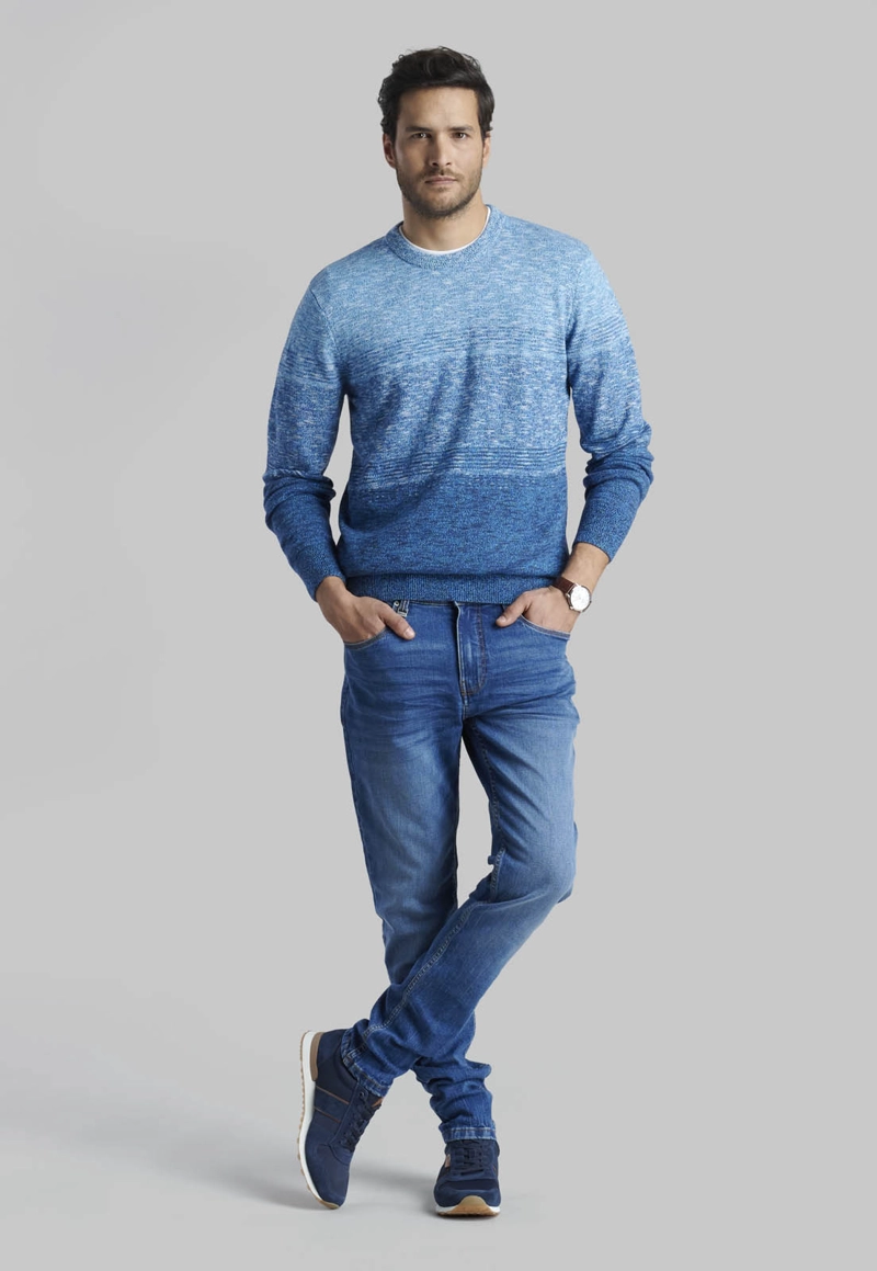 SWEATER AUSTIN SPORT BLUE - 2