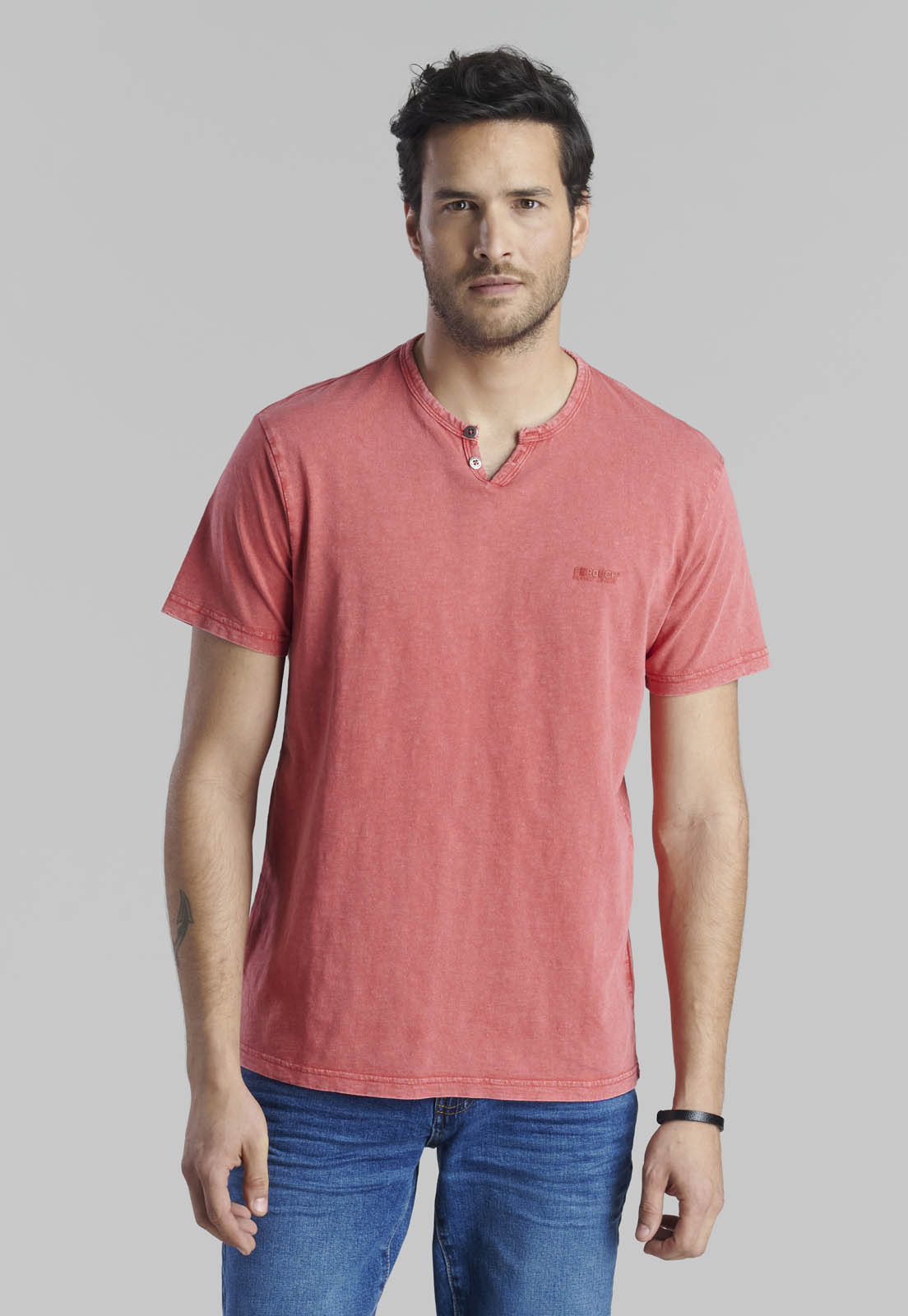 POLERA OREGON DK CORAL - 1