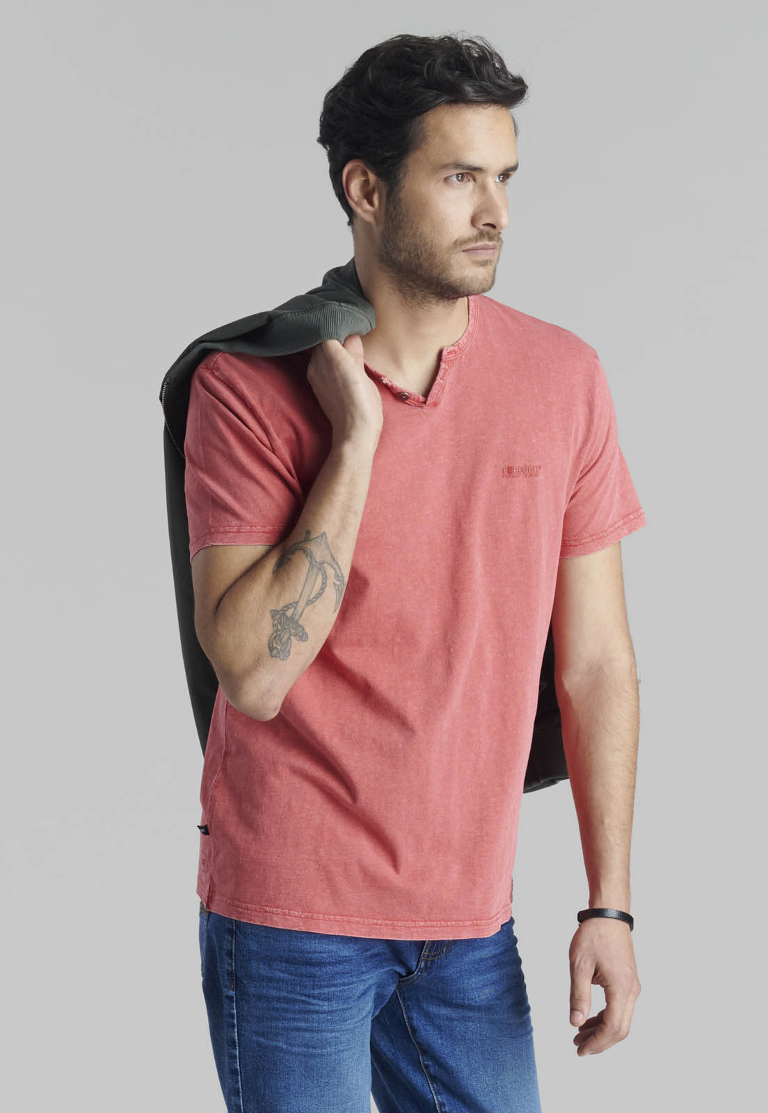 POLERA OREGON DK CORAL - 5