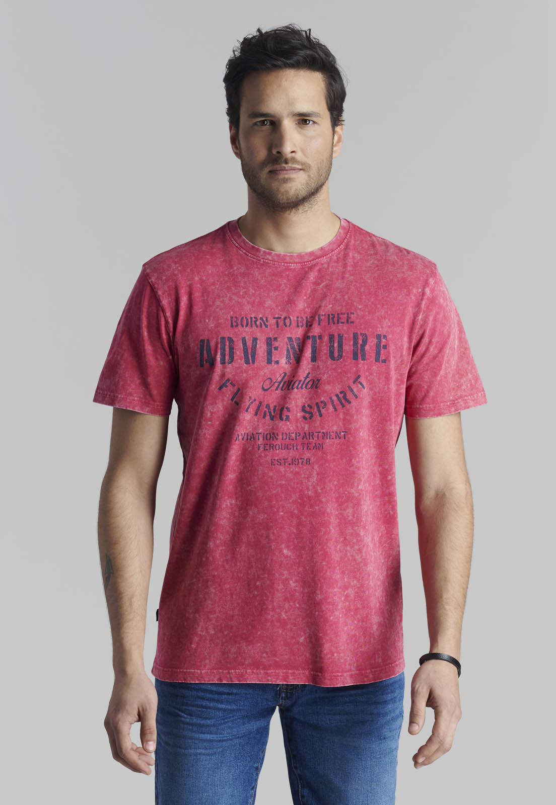 POLERA MARYLAND DK RED - 1