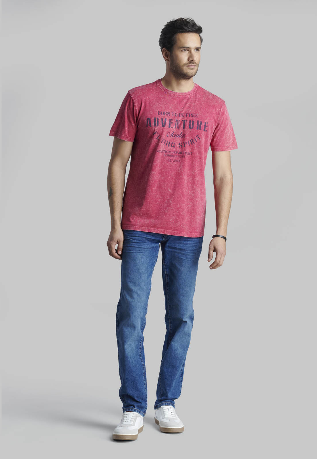 POLERA MARYLAND DK RED - 2