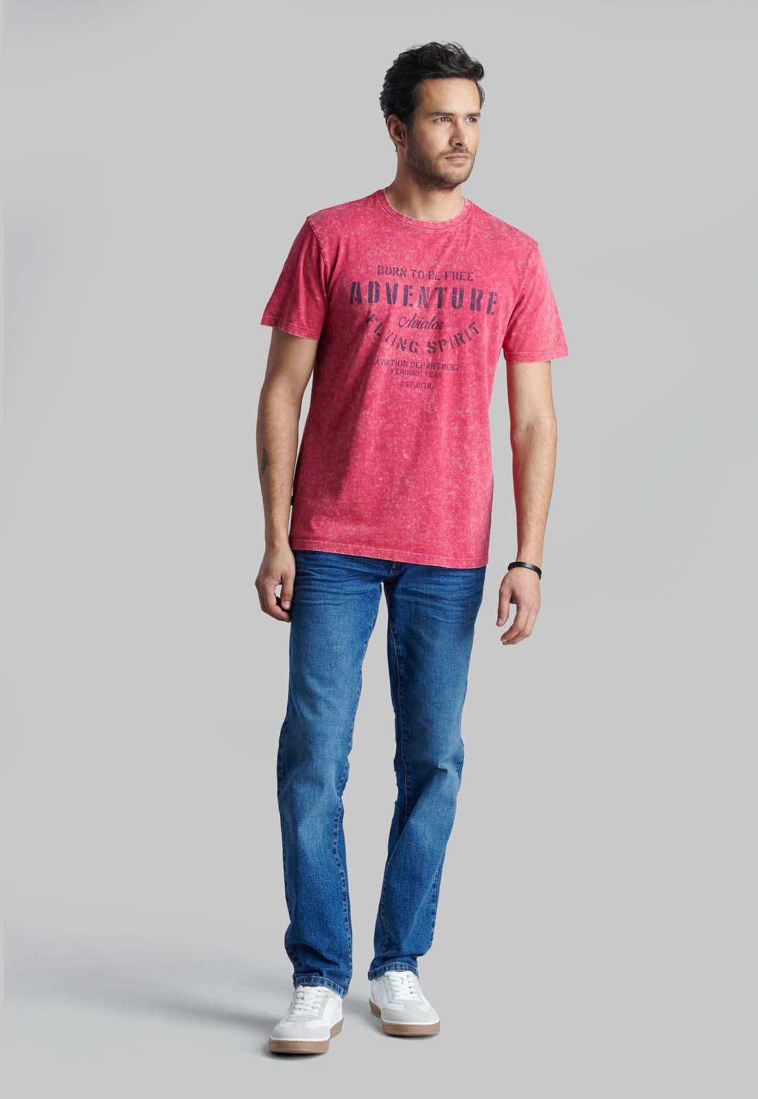 POLERA MARYLAND DK RED - 2