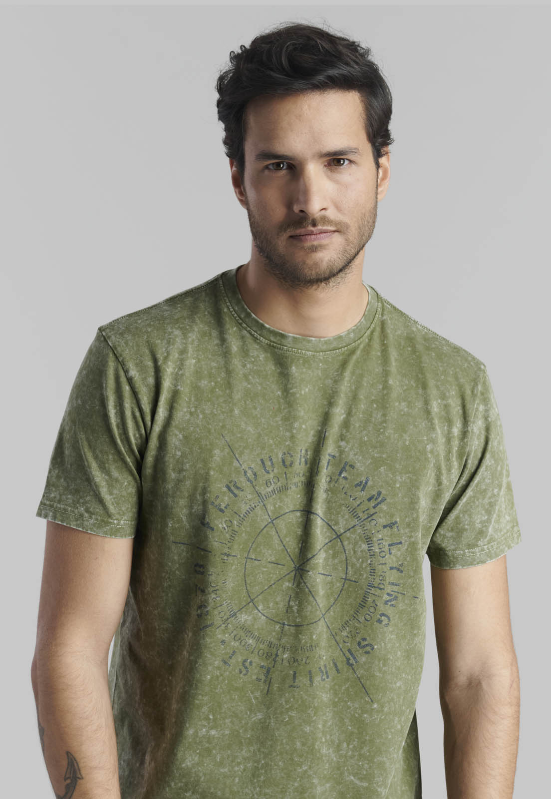 POLERA BLANE MILITARY - 3