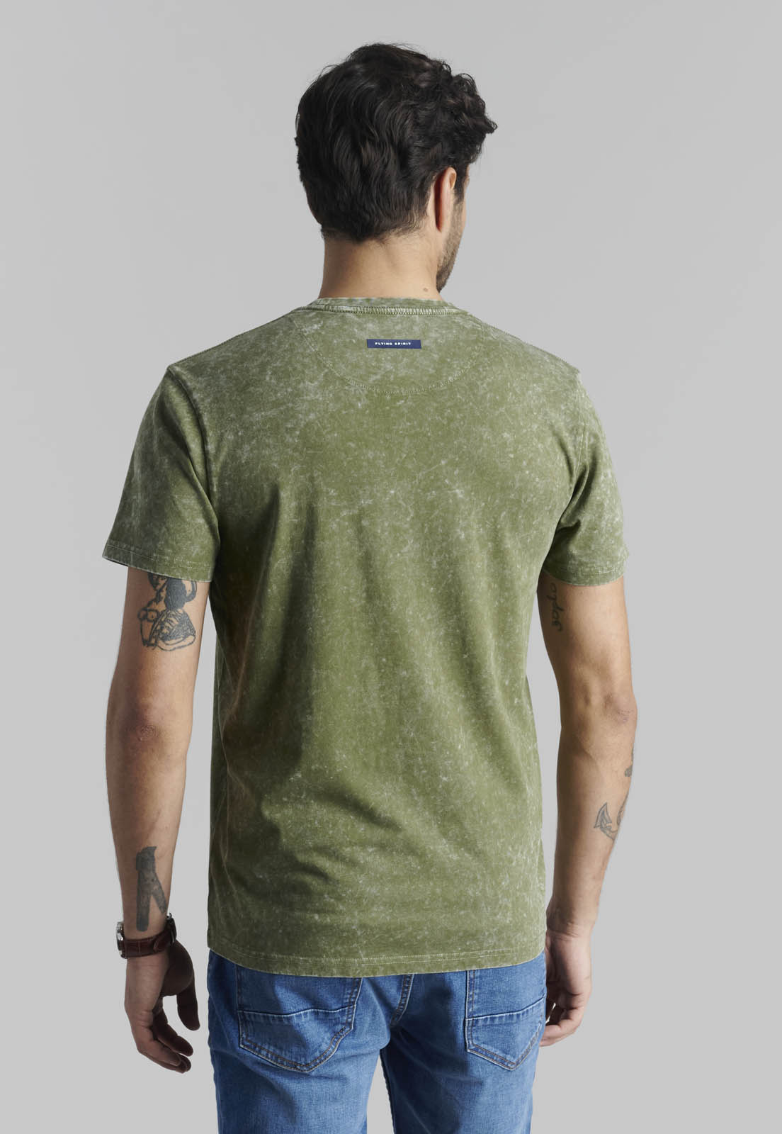 POLERA BLANE MILITARY - 4