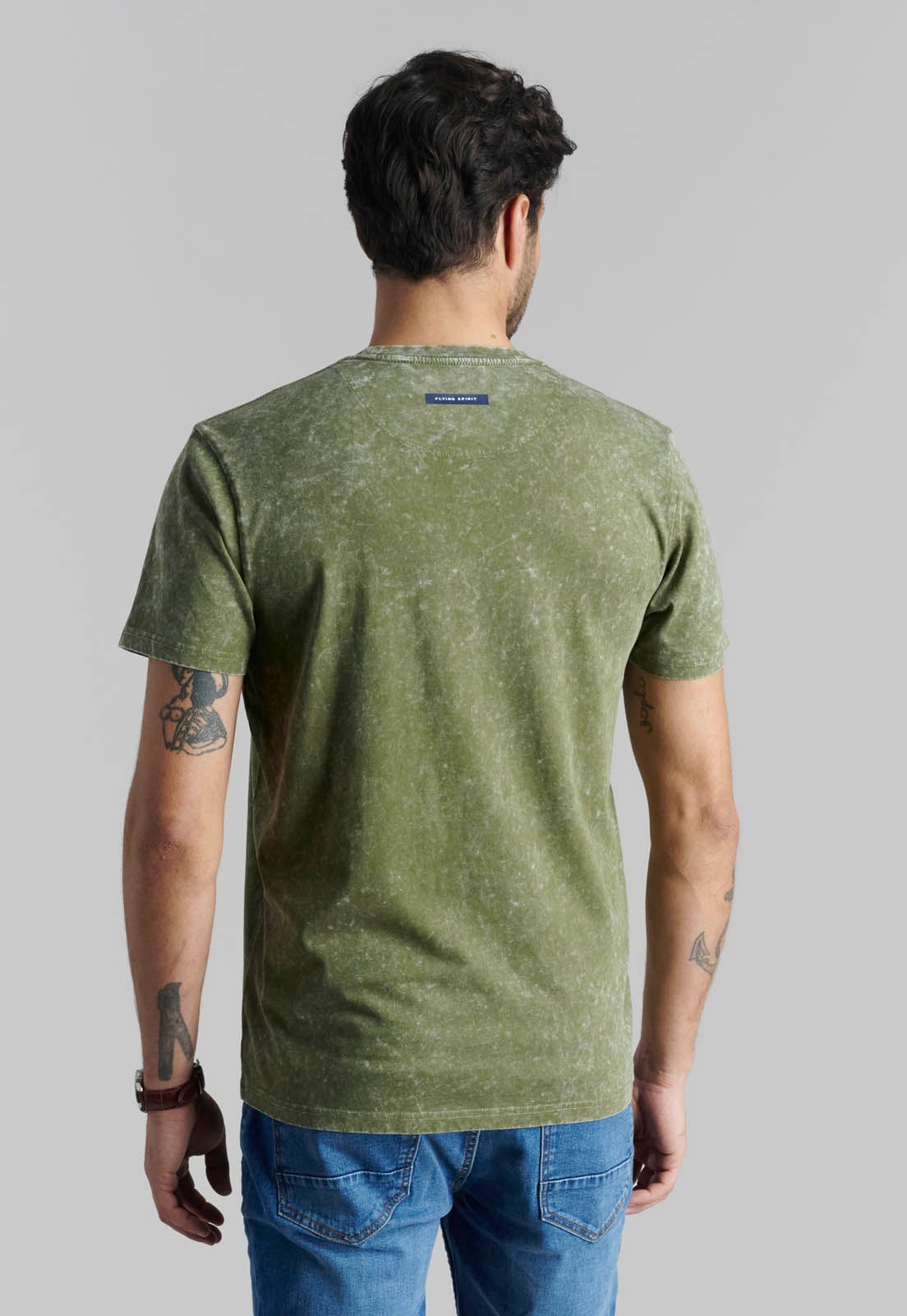 POLERA BLANE MILITARY - 4
