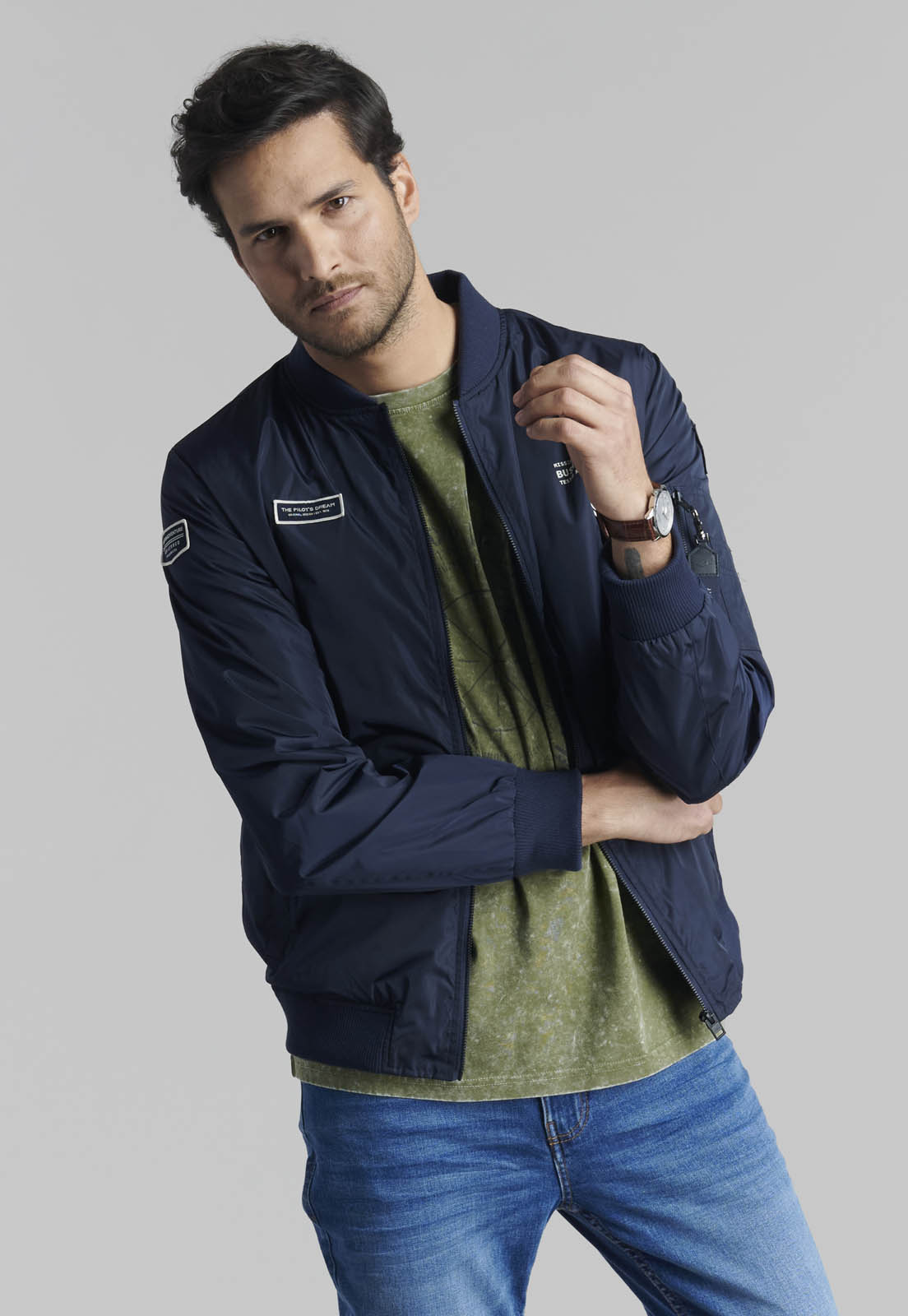 POLERA BLANE MILITARY - 5