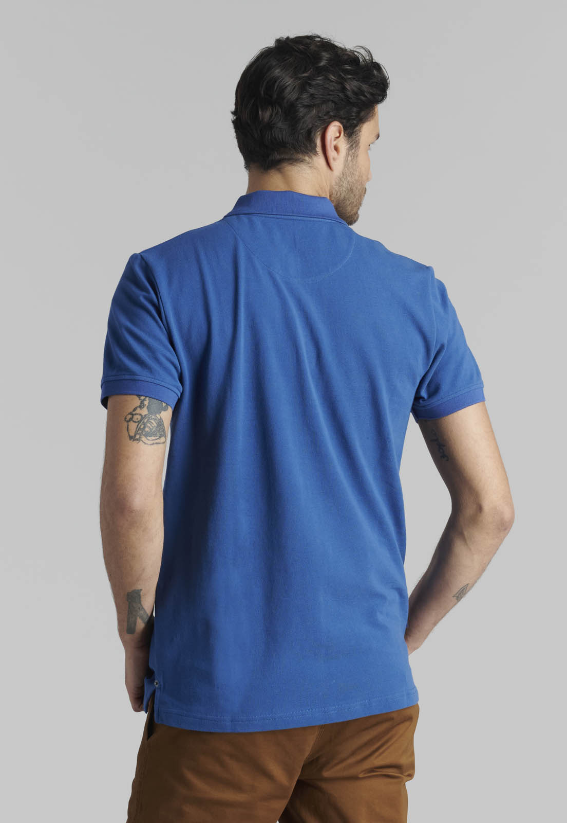 POLERA PIQUE BASICA STEEL - 4