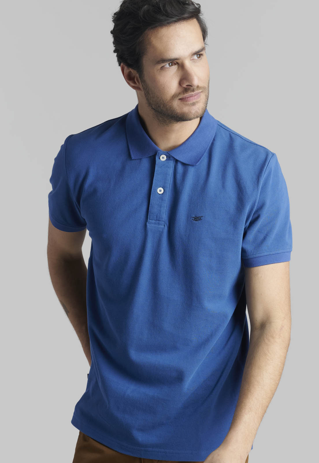 POLERA PIQUE BASICA STEEL - 5