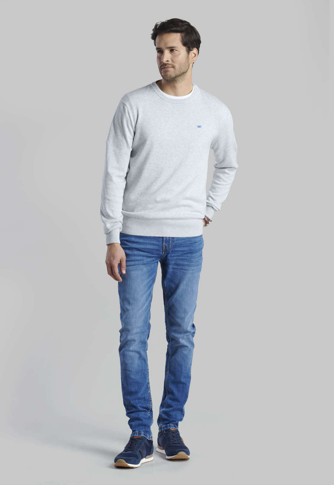 SWEATER PARIS LT GREY - 2