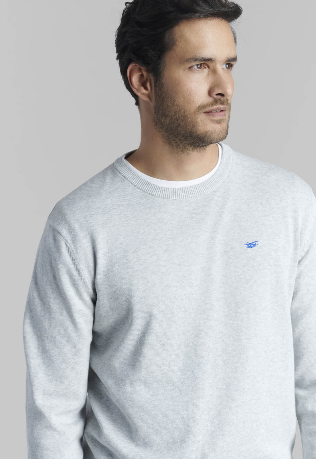 SWEATER PARIS LT GREY - 3
