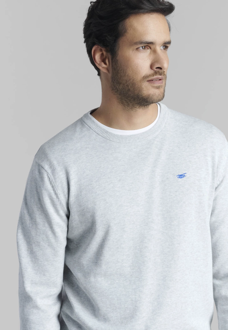 SWEATER PARIS LT GREY - 3