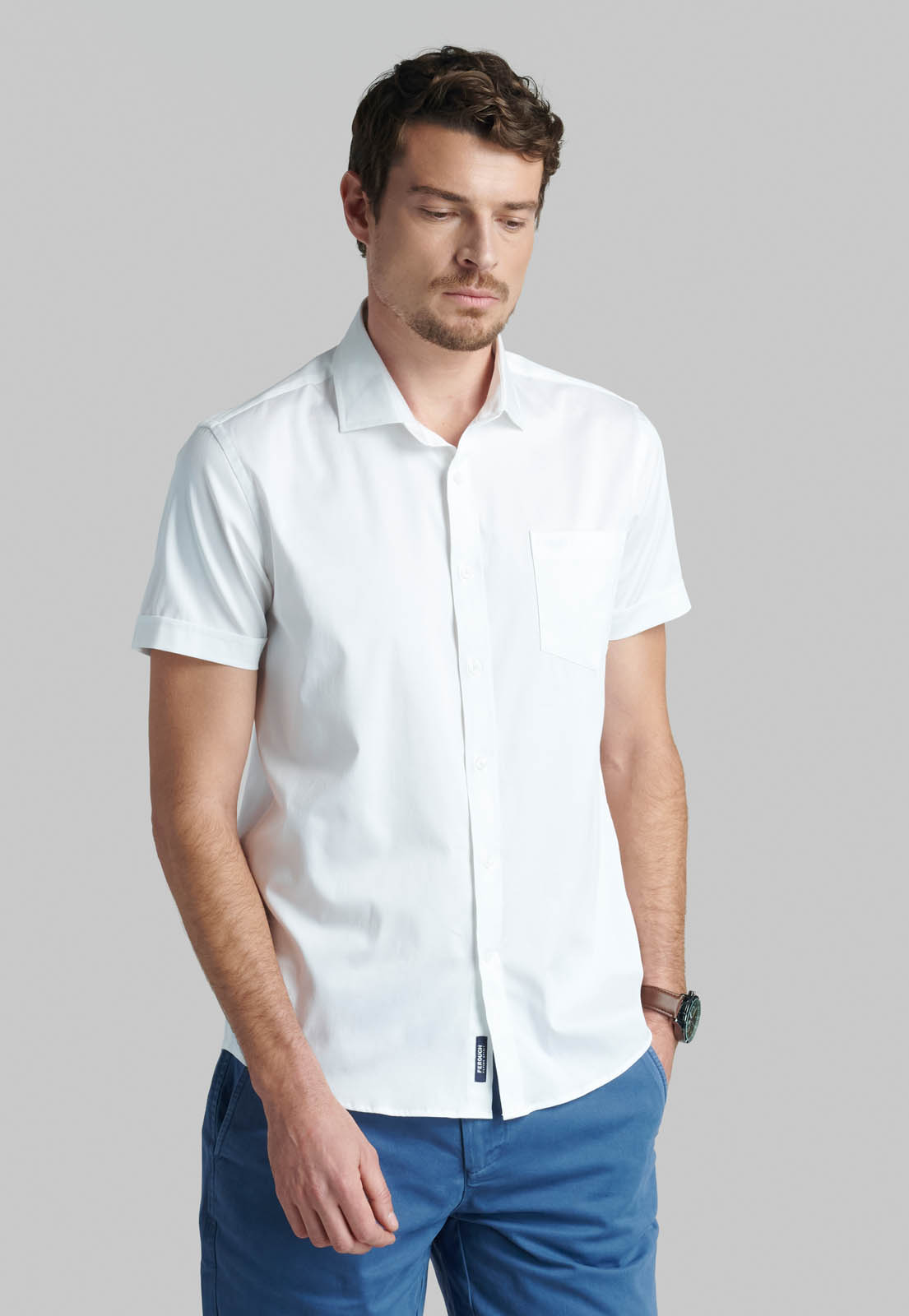 CAMISA AUSTIN WHITE - 1