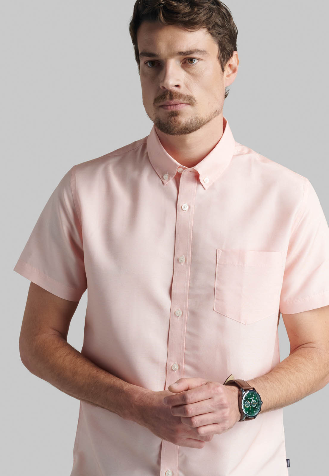 CAMISA FORT WORTH CORAL - 3