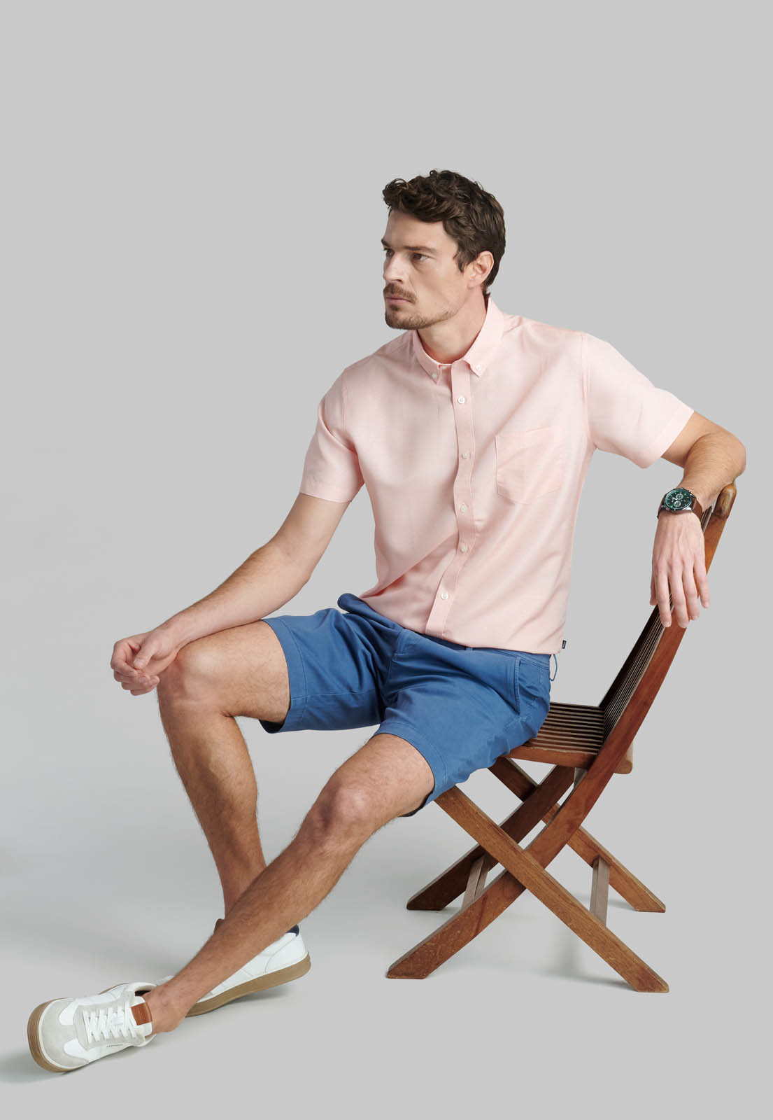 CAMISA FORT WORTH CORAL - 5