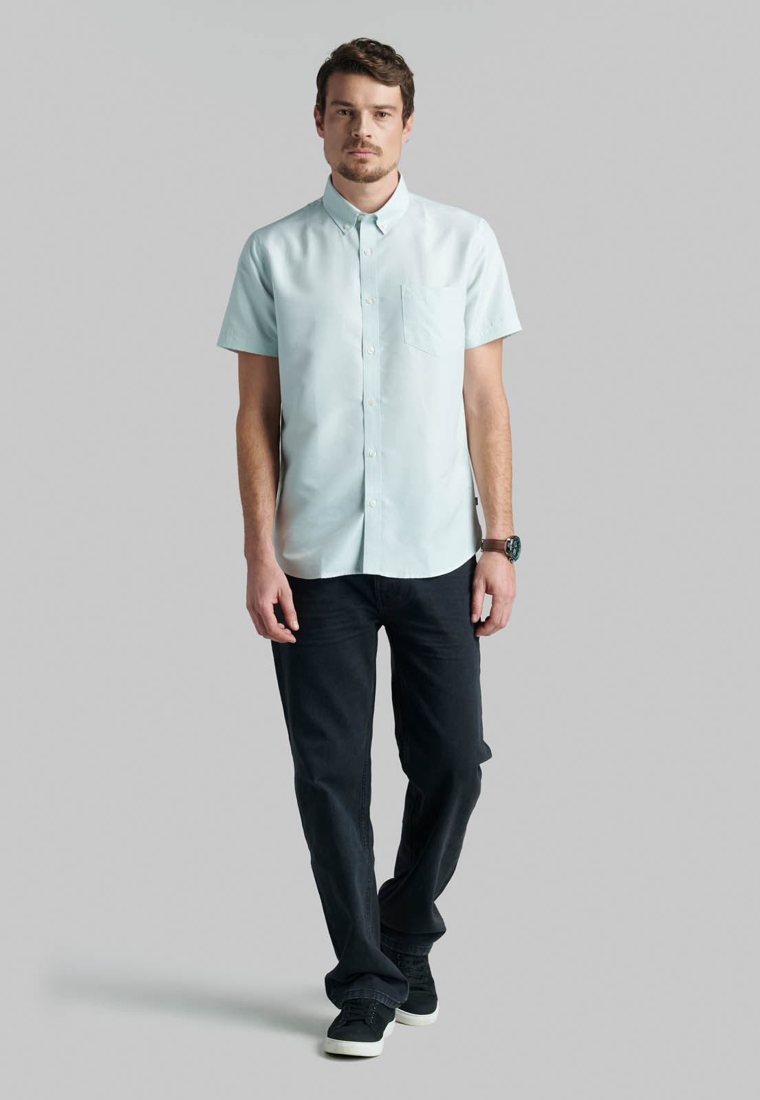 CAMISA FORT WORTH LT GREEN - 2
