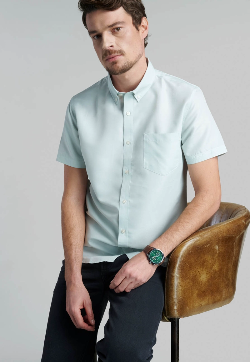 CAMISA FORT WORTH LT GREEN - 5
