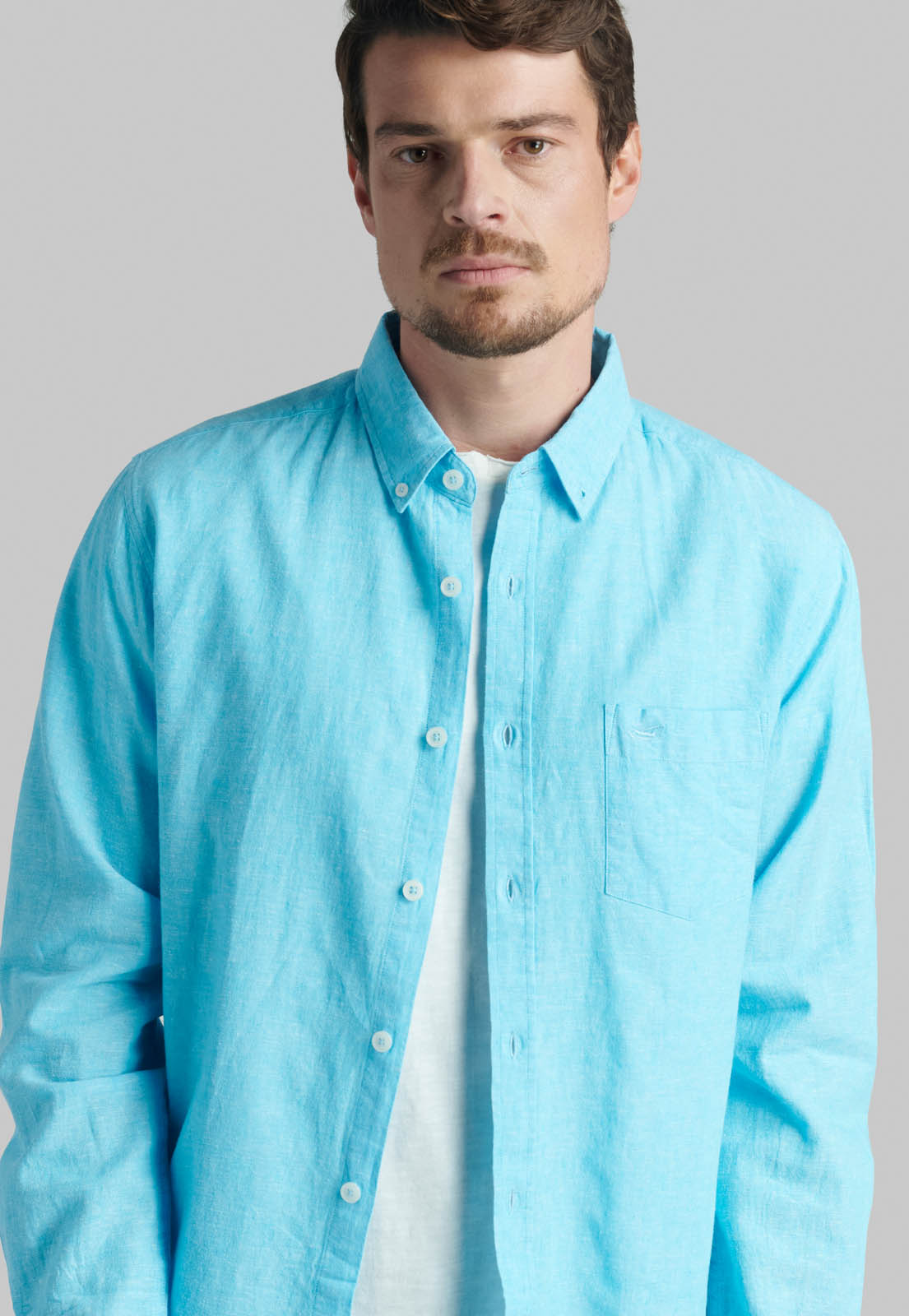 CAMISA SPORT LINO LOWELL ICE - 3