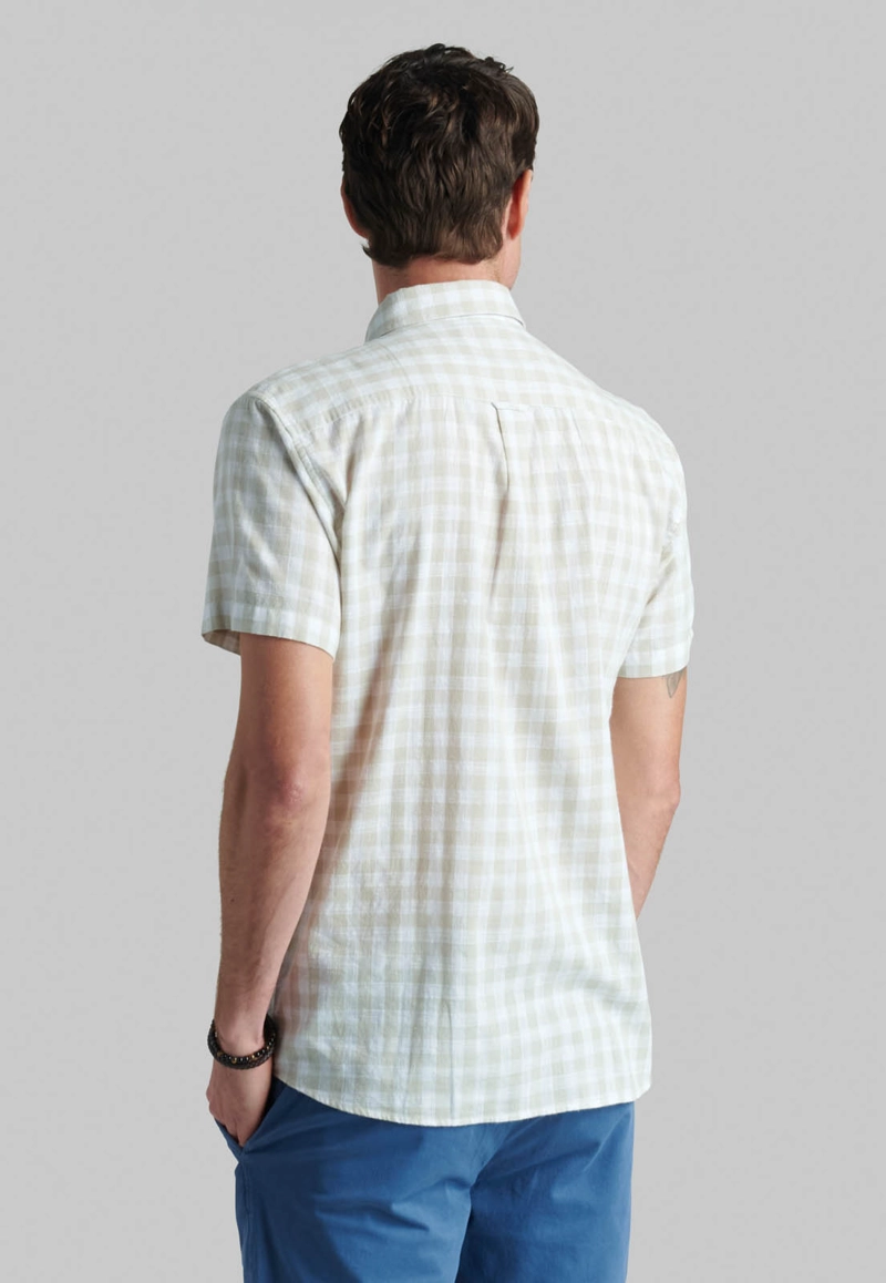 CAMISA ARLINGTON BEIGE - 4