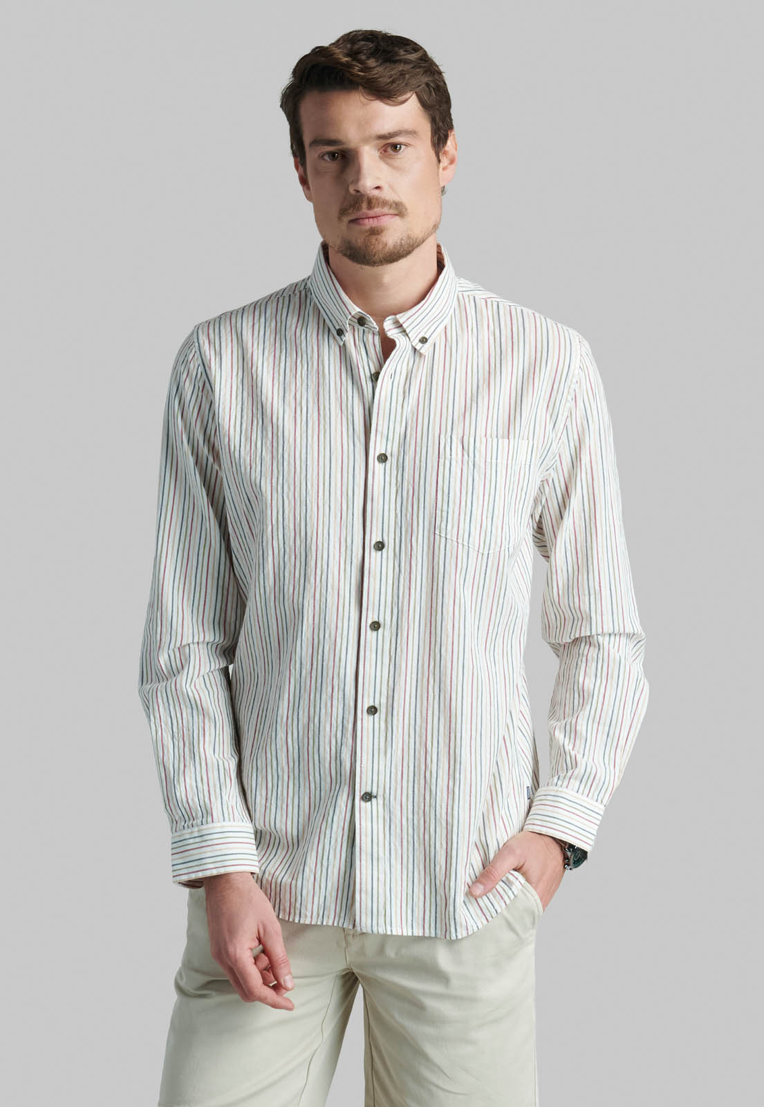 CAMISA OXNARD WHITE - 1
