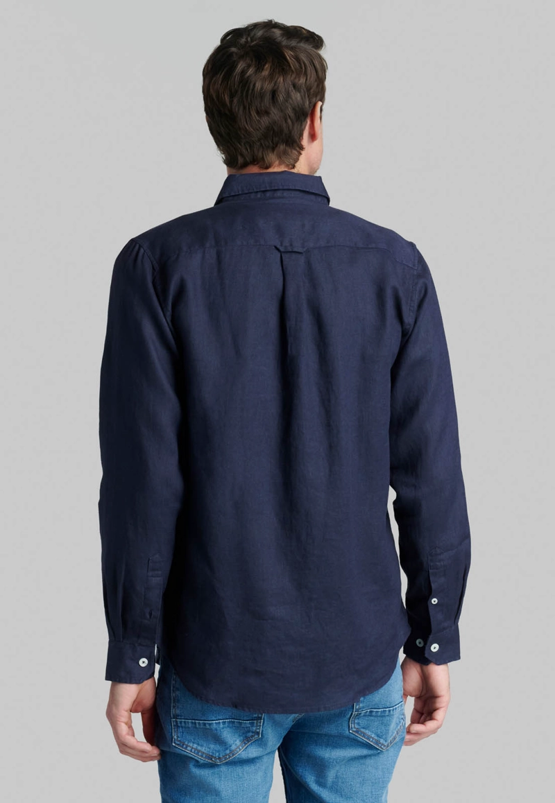 CAMISA LINO GREEN BAY NAVY - 4