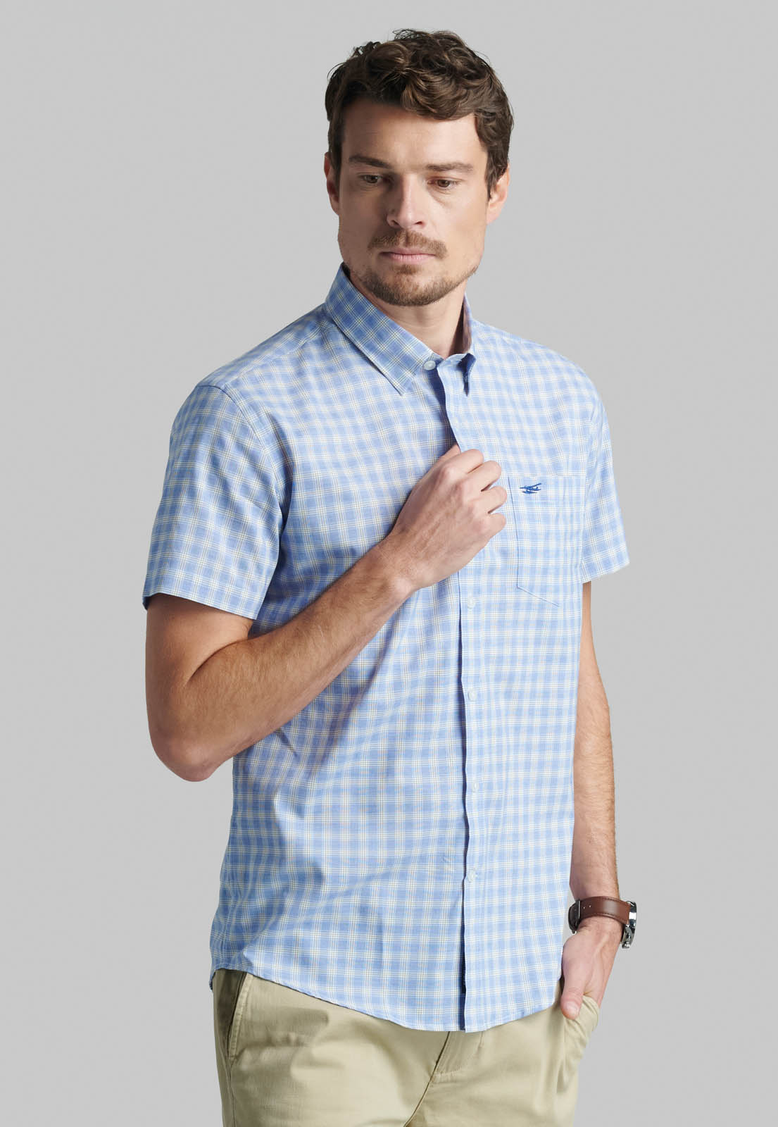 CAMISA DEL RIO BLUE - 1
