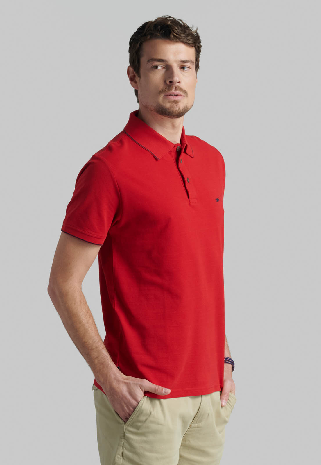 POLERA WASHINGTON DK RED - 1