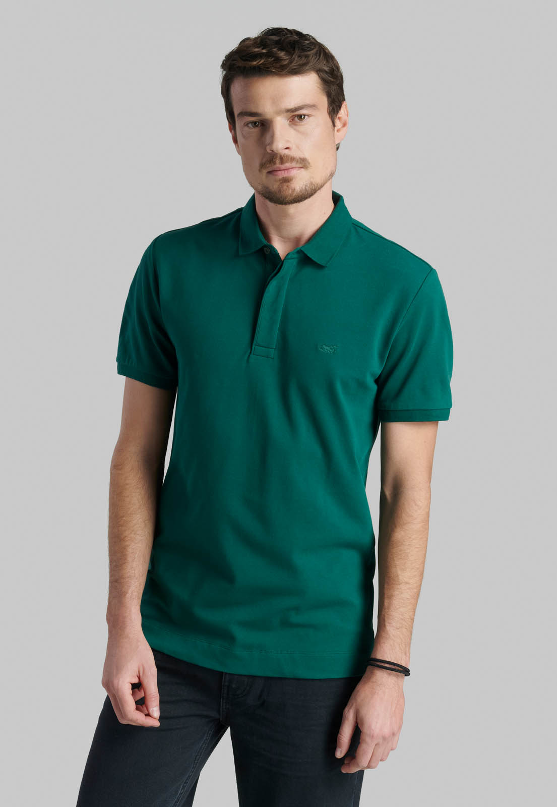 POLERA HOUSTON DK GREEN - 1