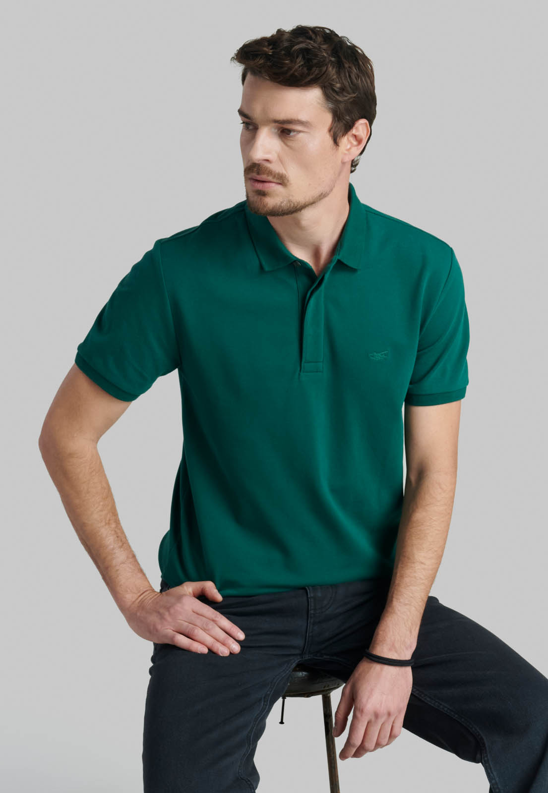 POLERA HOUSTON DK GREEN - 5