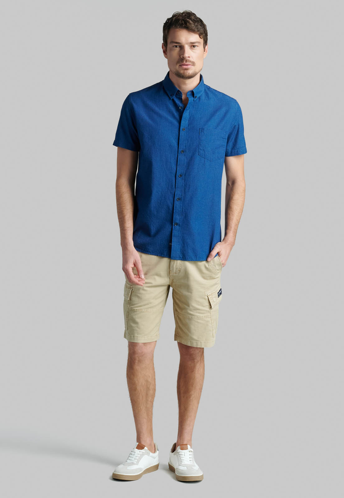 CAMISA PASADENA INDIGO - 2