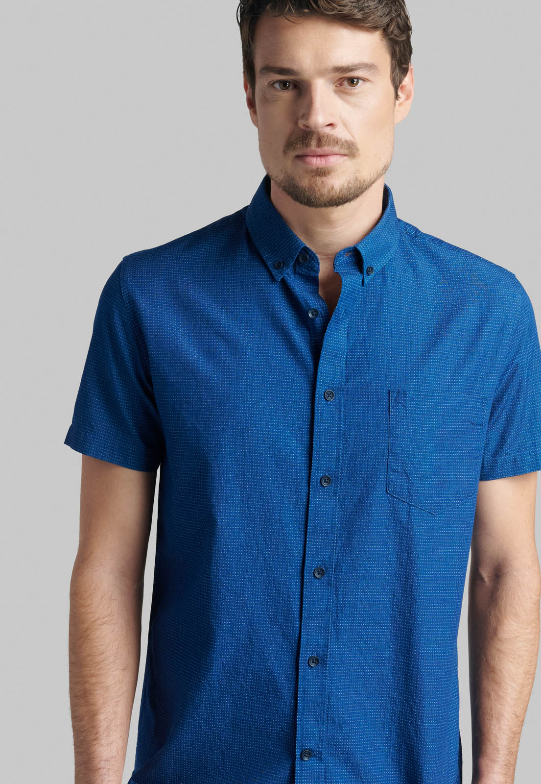CAMISA PASADENA INDIGO - 3