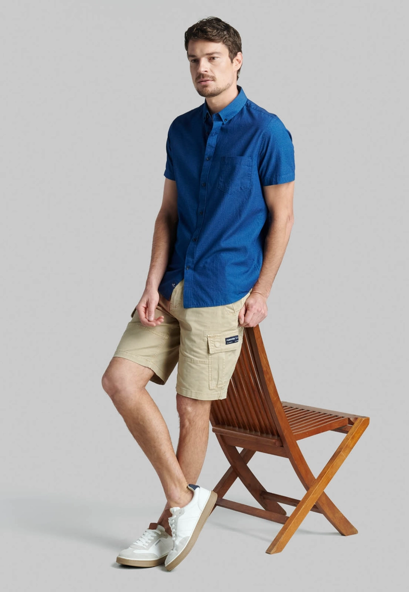 CAMISA PASADENA INDIGO - 5