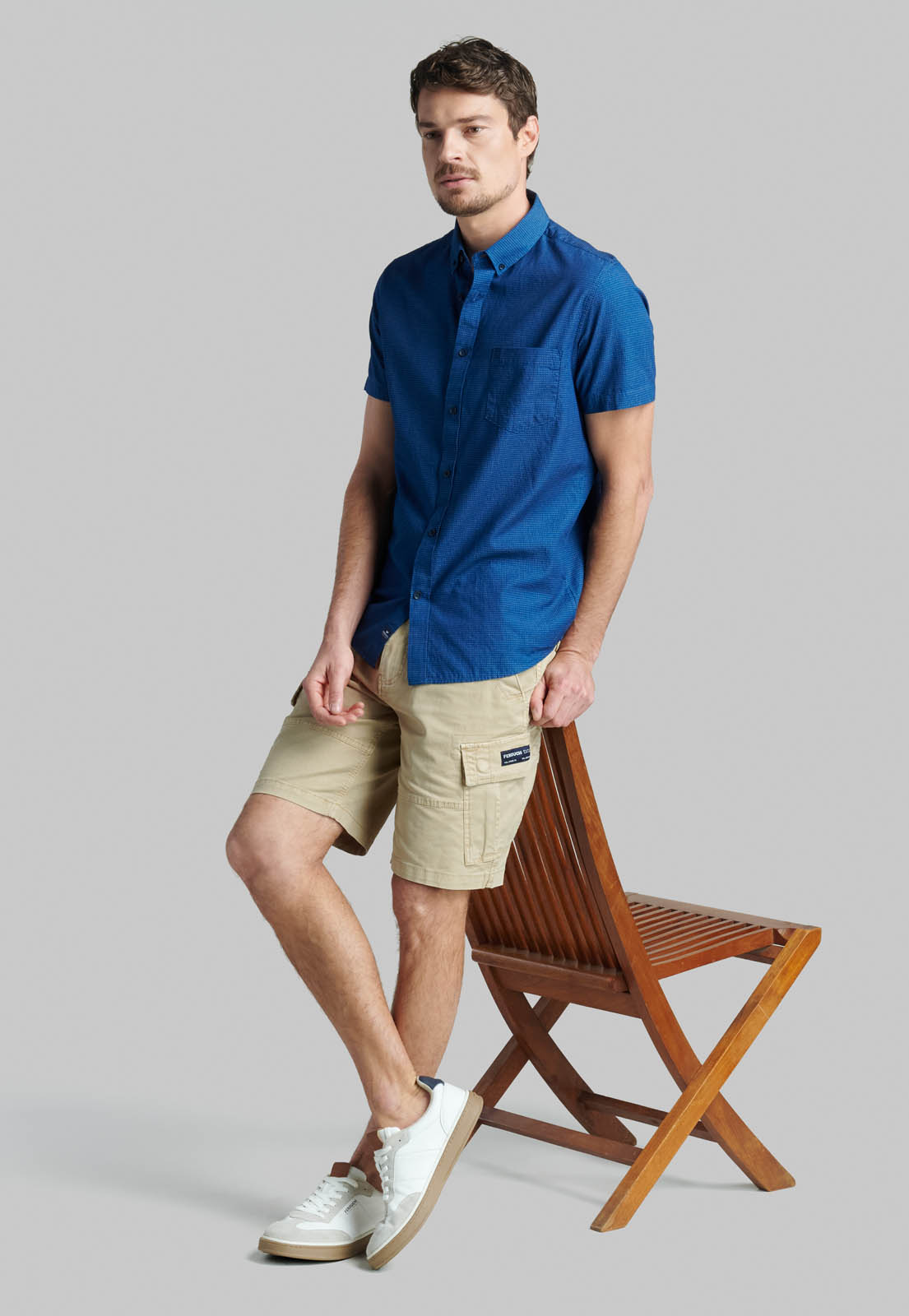 CAMISA PASADENA INDIGO - 5