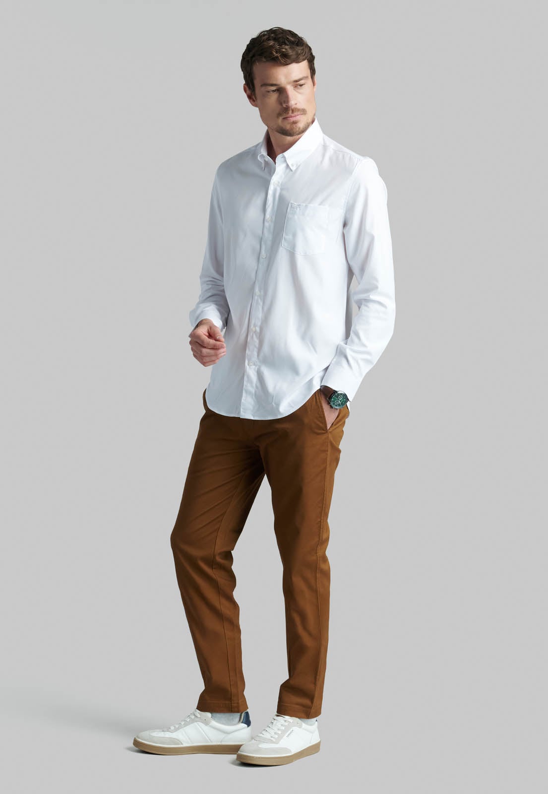 CAMISA TRAVELLER DETROIT WHITE - 2