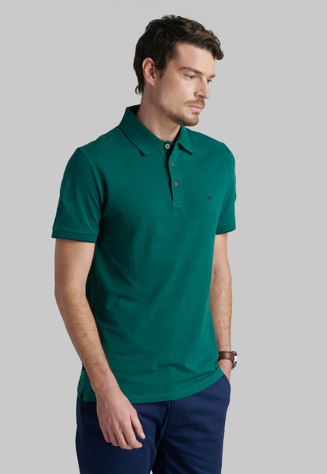 POLERA WASHINGTON DK GREEN - 1
