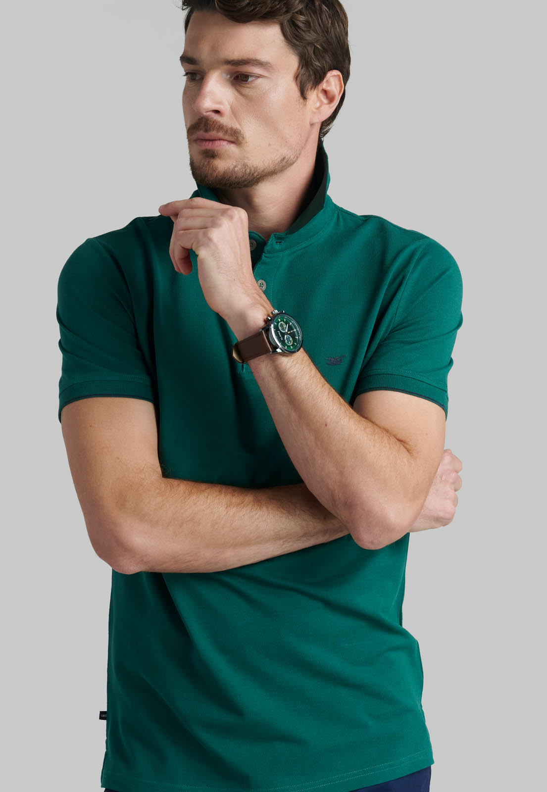 POLERA WASHINGTON DK GREEN - 5