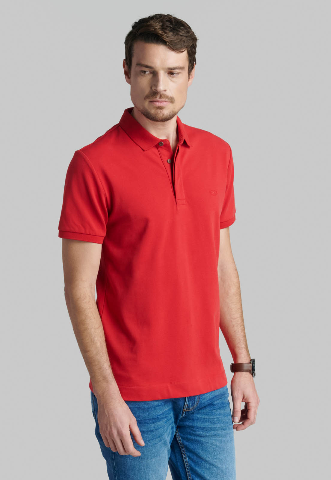 POLERA HOUSTON DK RED - 1
