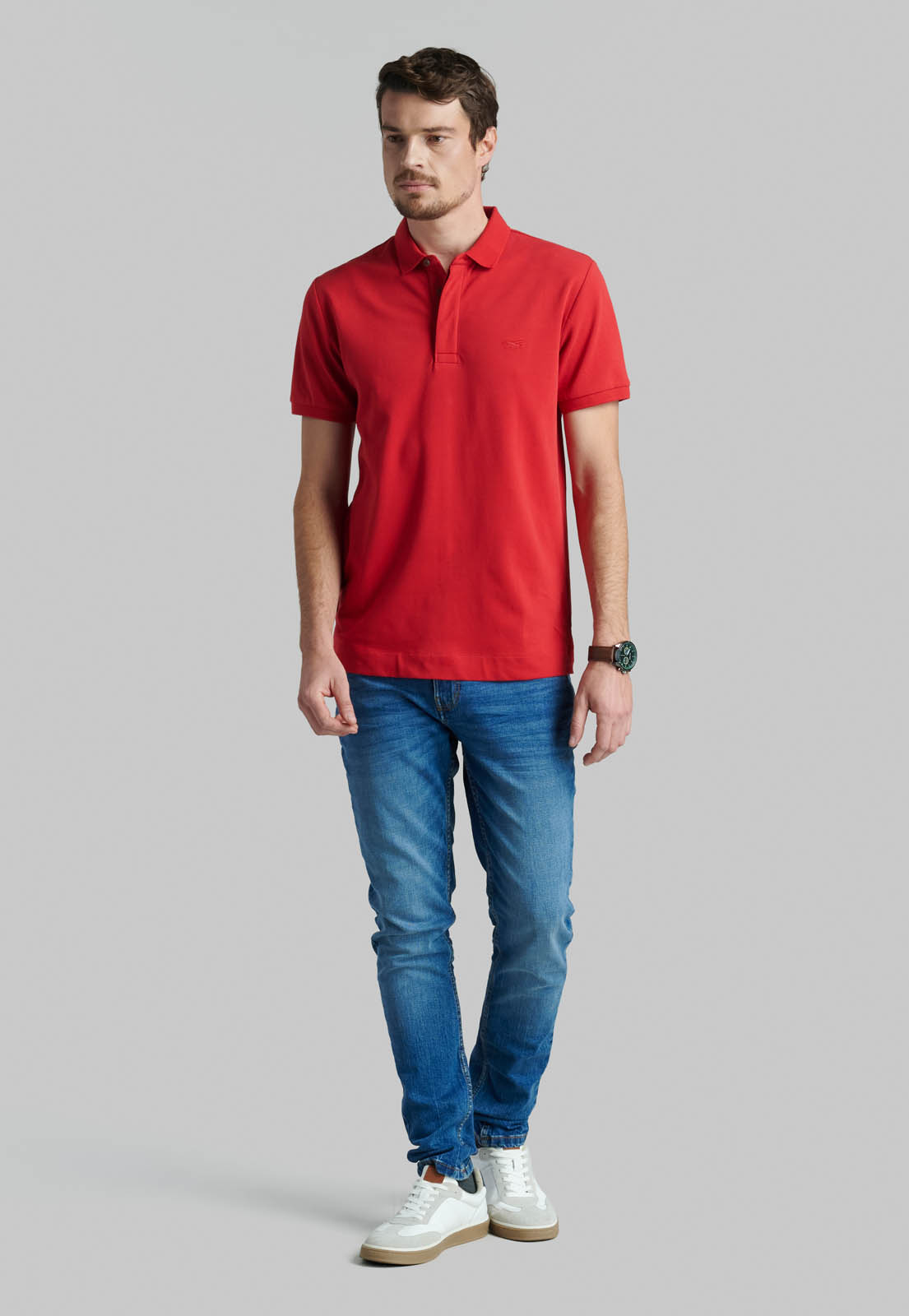 POLERA HOUSTON DK RED - 2