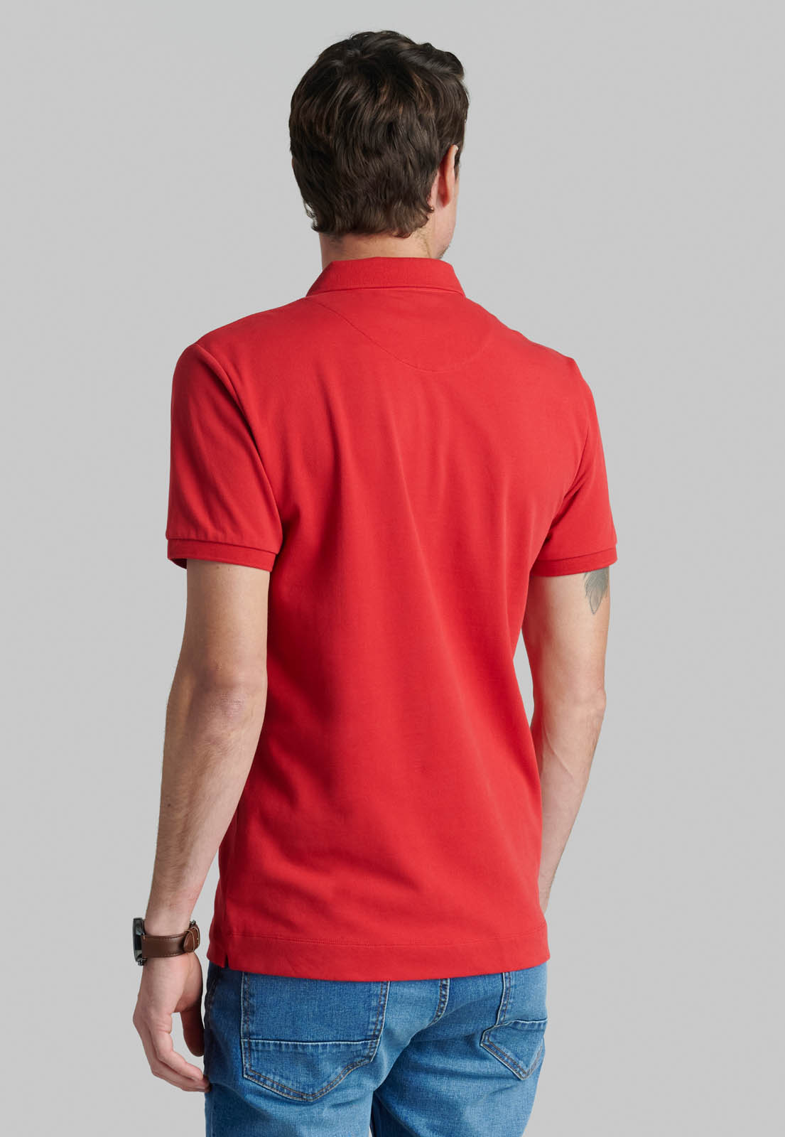 POLERA HOUSTON DK RED - 4