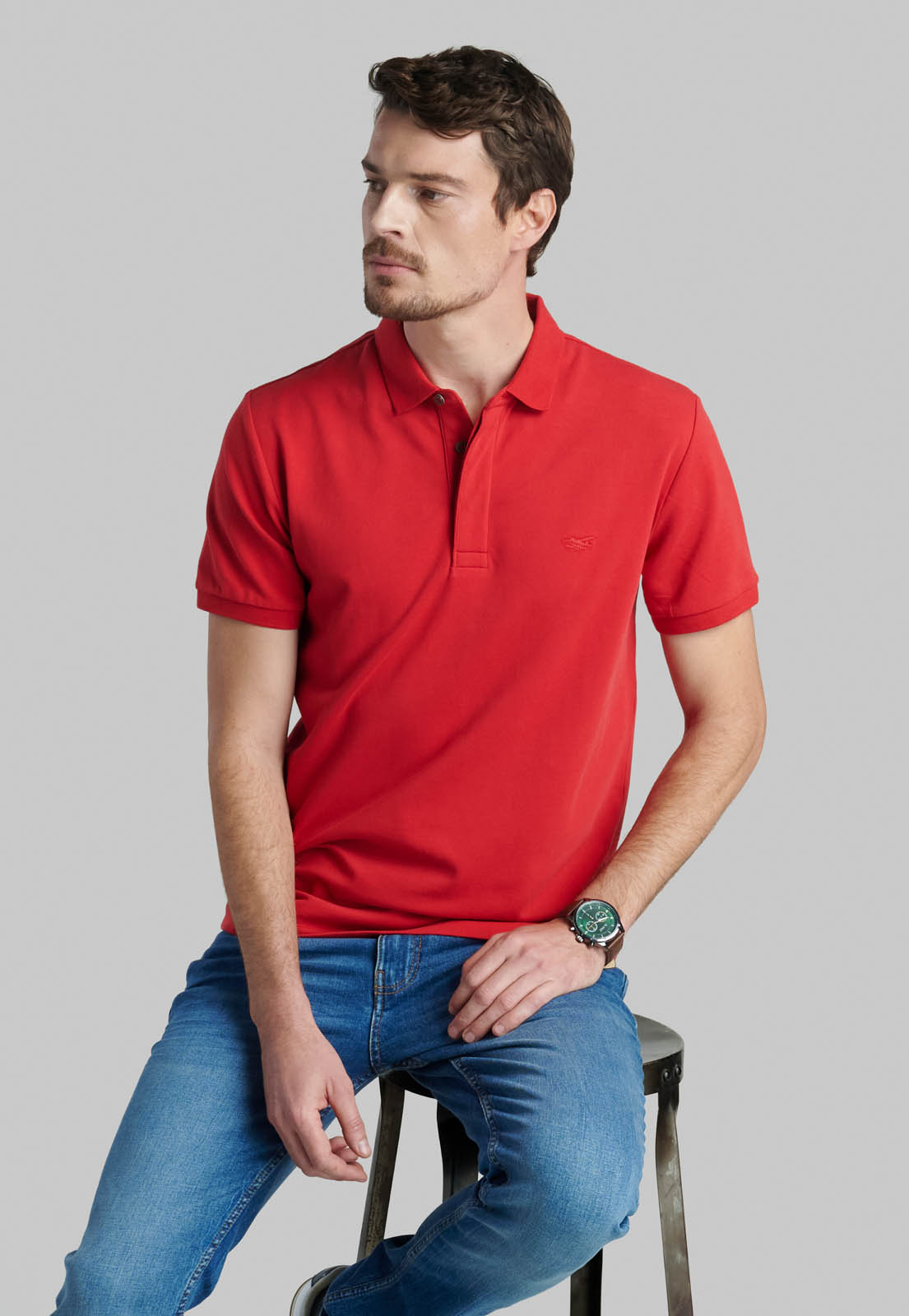 POLERA HOUSTON DK RED - 5