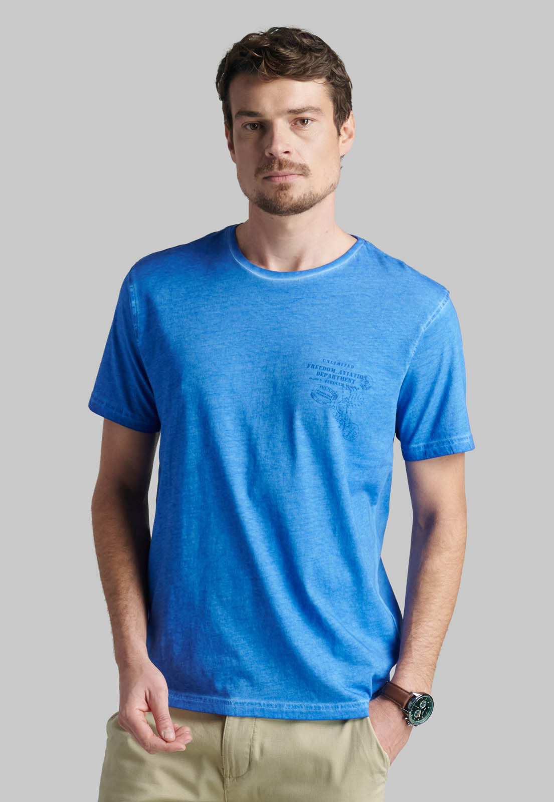 POLERA NEW YORK LT INDIGO - 1