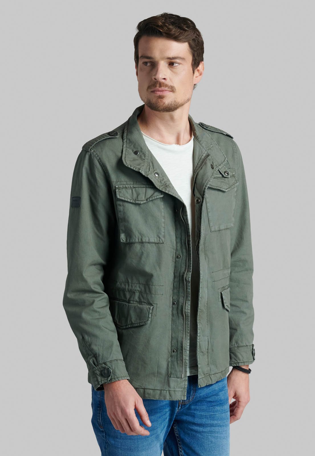 CHAQUETA AUSTIN SPORT DK GREY - 1