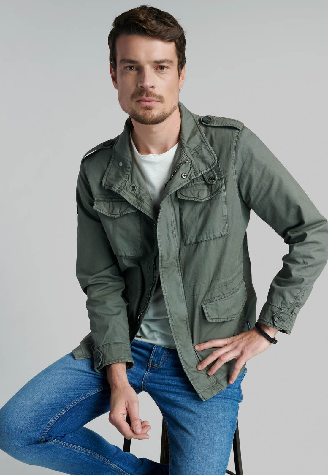 CHAQUETA AUSTIN SPORT DK GREY - 5