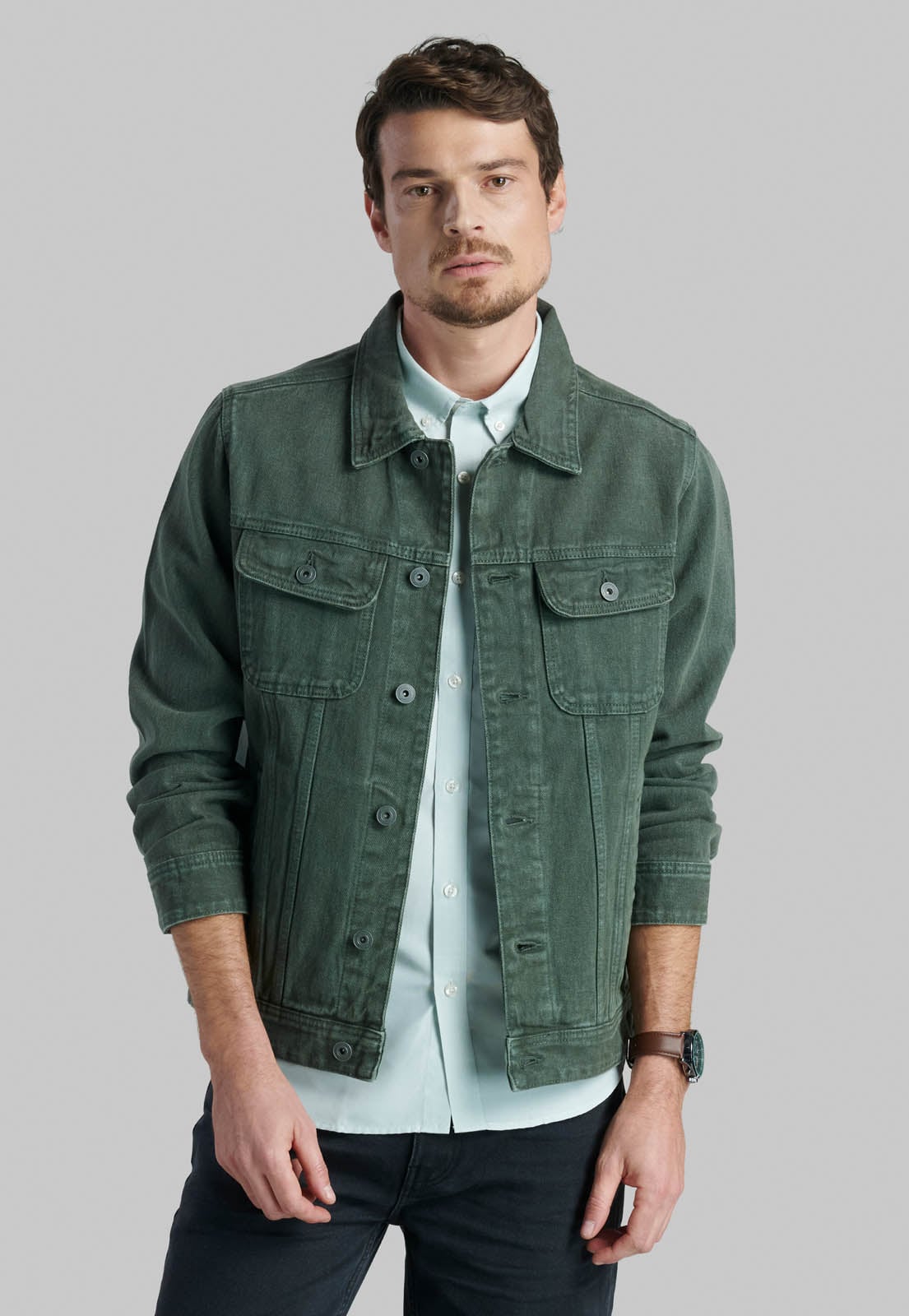 CHAQUETA TRUCKER SPORT FOREST - 1