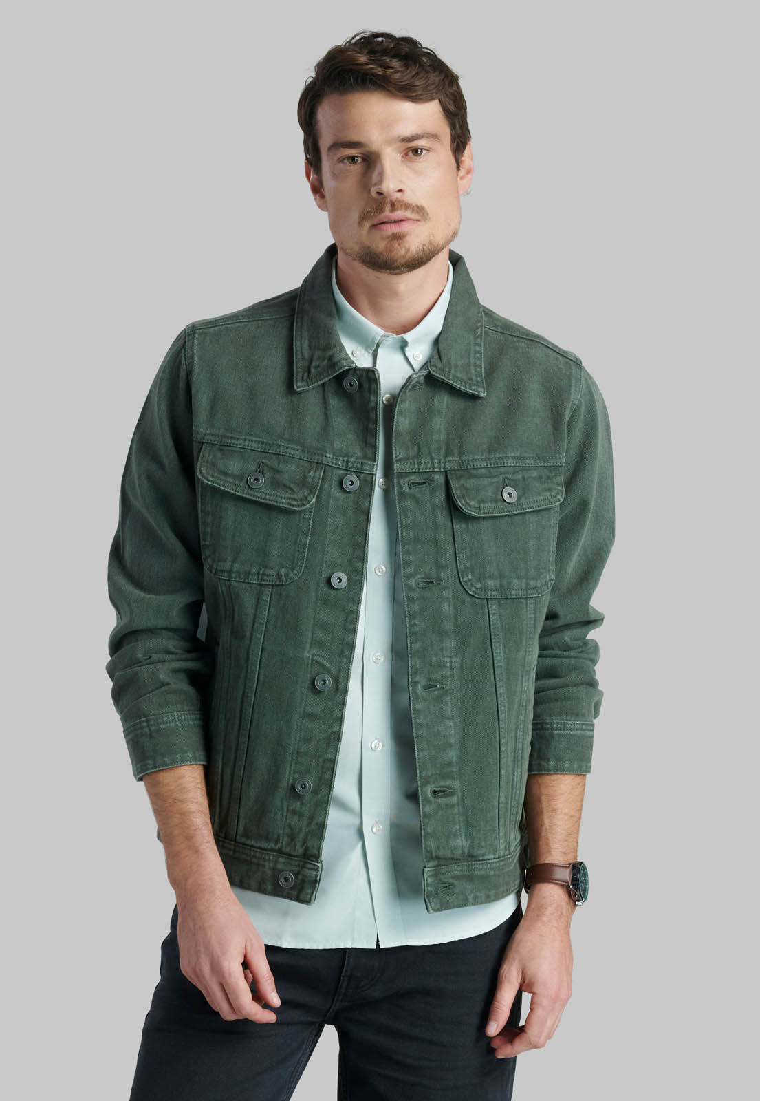 CHAQUETA TRUCKER SPORT FOREST - 1