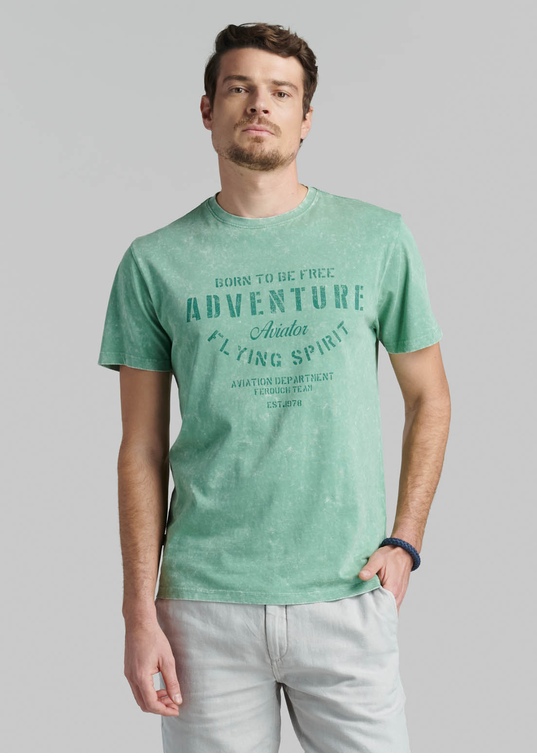 POLERA MARYLAND LT GREEN - 1
