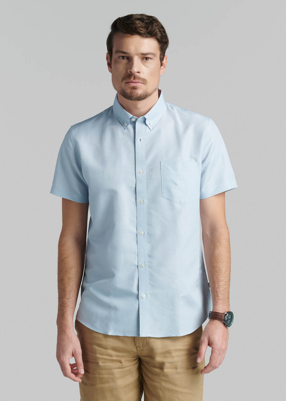 CAMISA FORT WORTH BLUE - 1