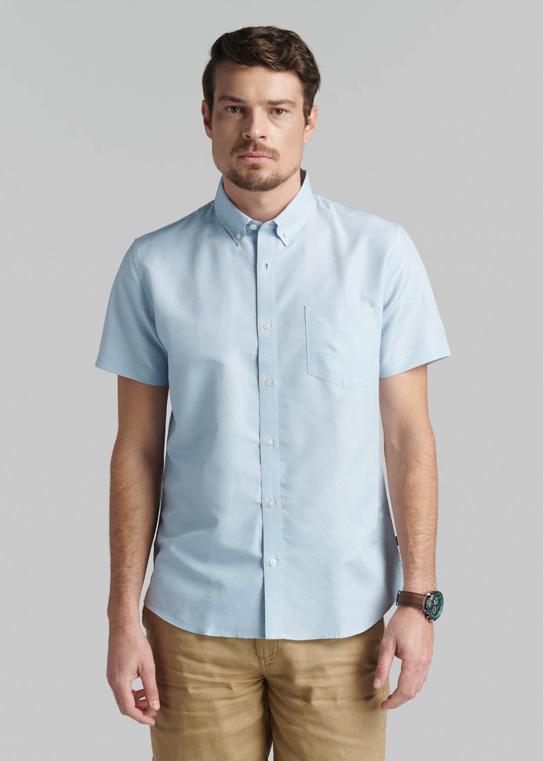 CAMISA FORT WORTH BLUE - 1