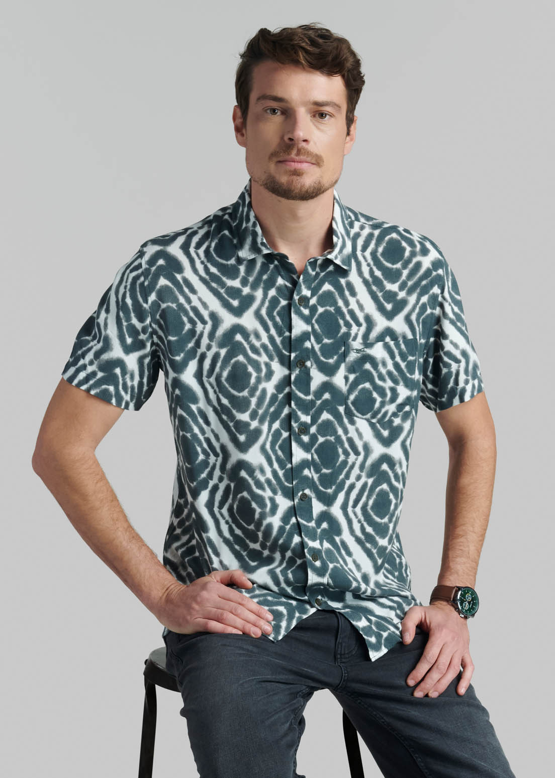 CAMISA ALBUQUERQUE GREY - 5