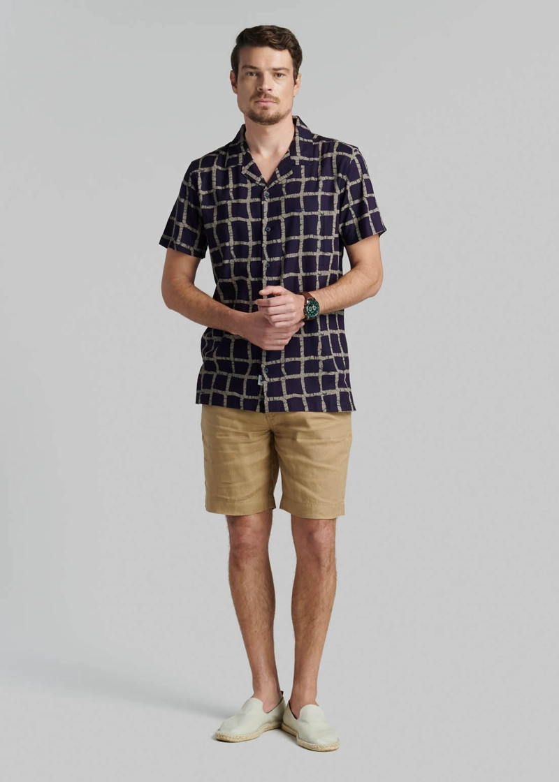 CAMISA PORTLAND NAVY - 2